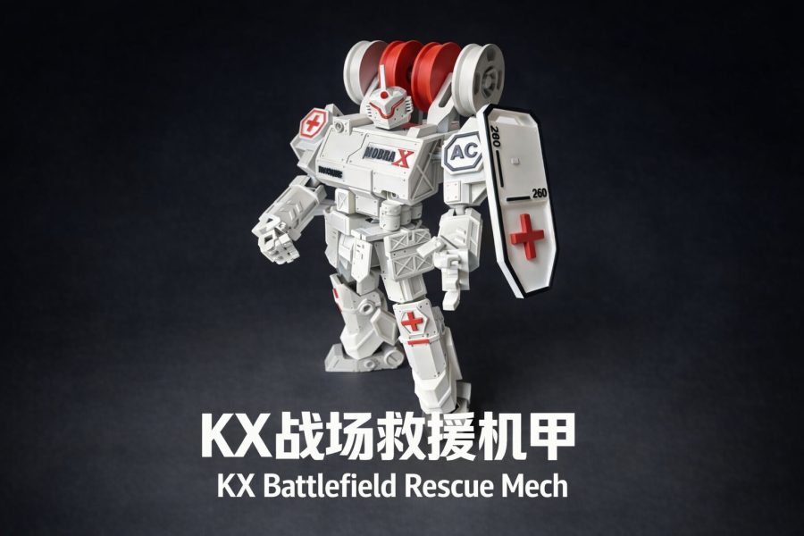KX Battlefield Rescue Mech，KX战场救援机甲