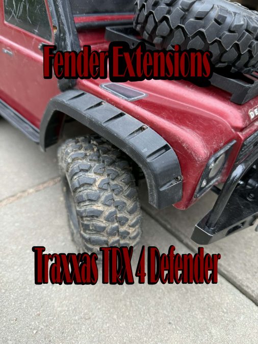 Traxxas TRX 4 Defender - Fender Extensions