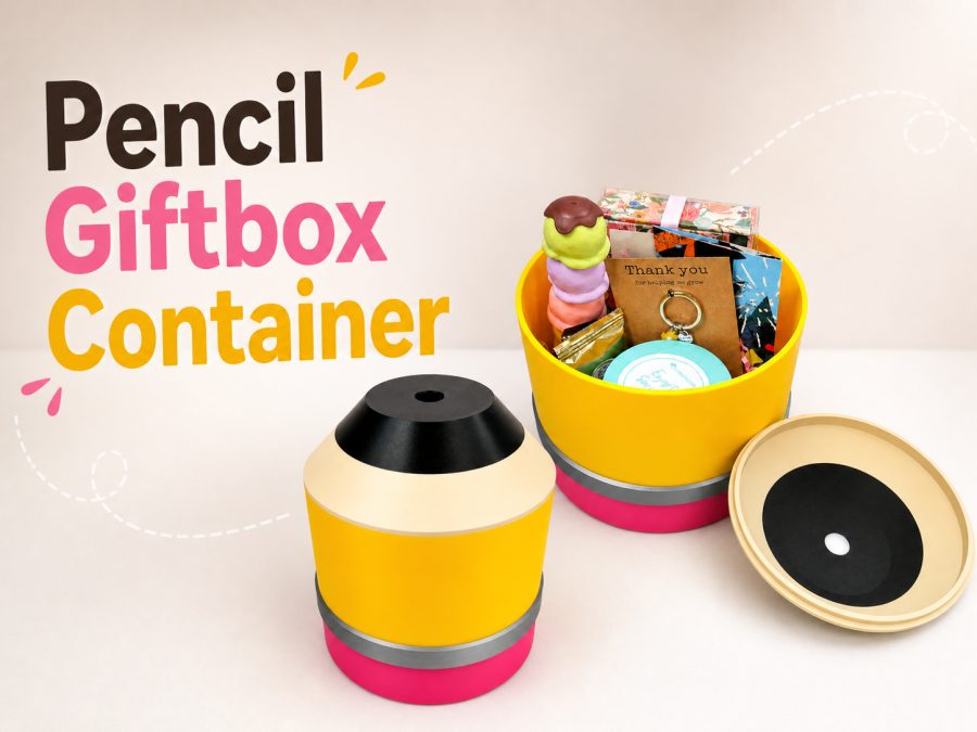 Pencil Giftbox container