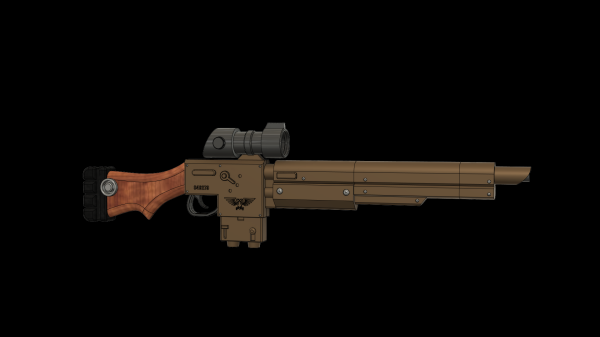 Lucius Hellgun 40k Kreig Grenadier Cosplay Prop