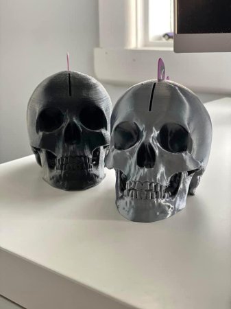 Guitar Pick Holder - Skull