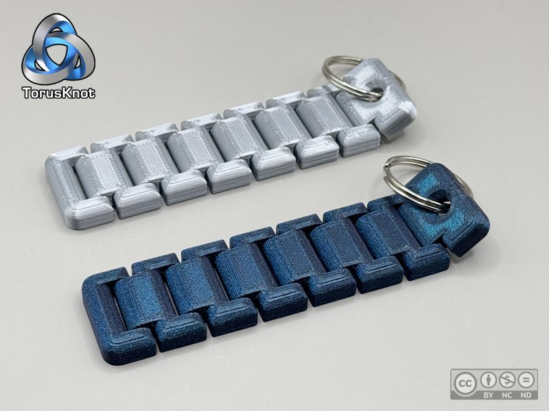 Sleek Articulated Flexi Keychain