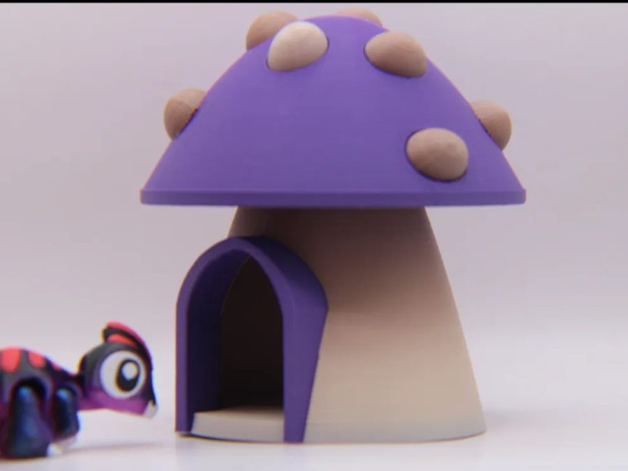 Whimsical Mushroom Hut