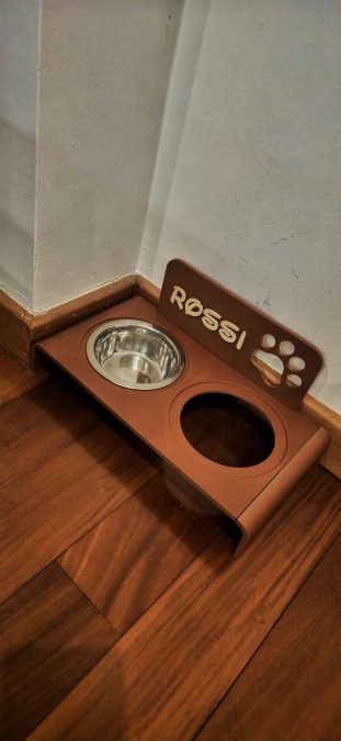 Personalized Double Pet Feeder