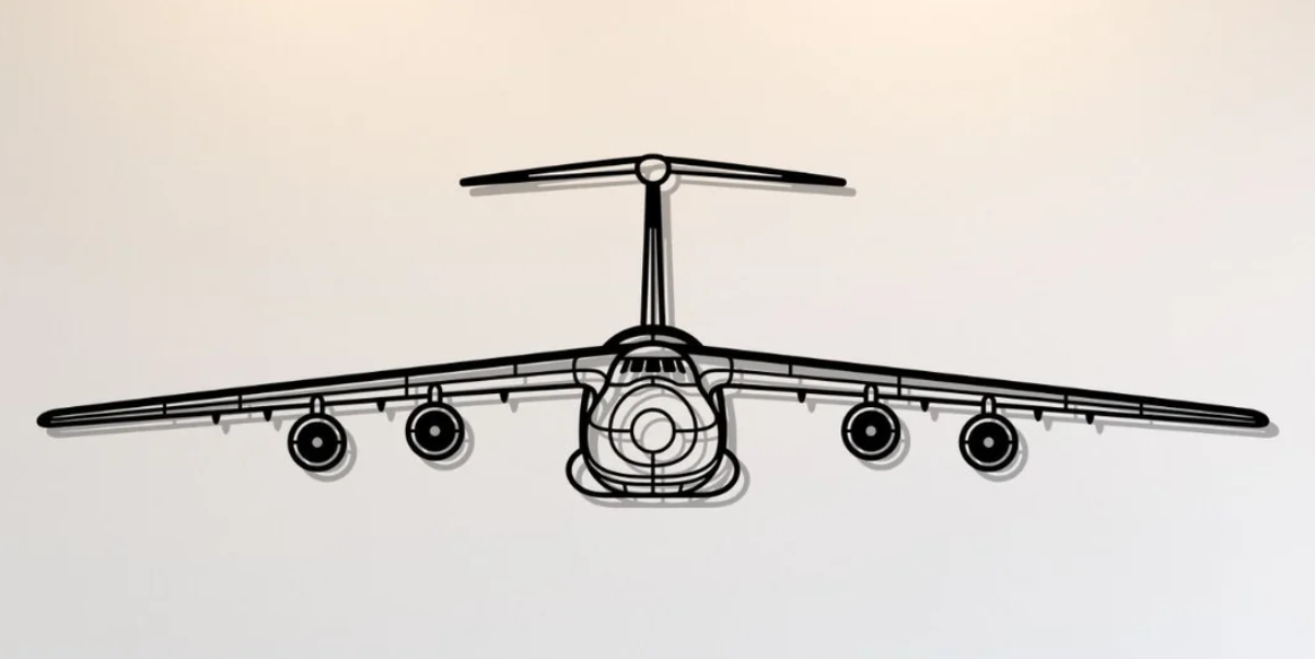 Lockheed C-5 Galaxy Front Wall Art