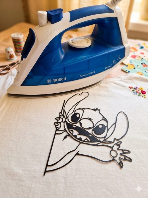T-shirt printing Stitch