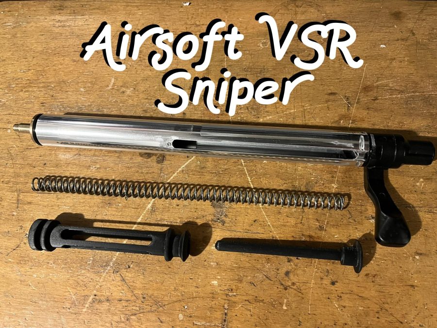 Airsoft VSR Sniper piston and mandrel