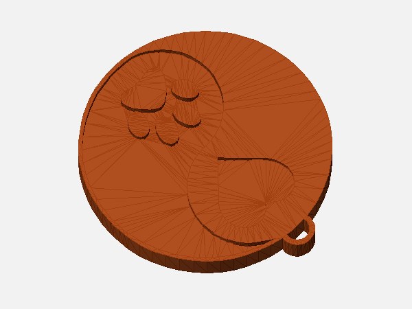 Yin Yang Patte Coeur