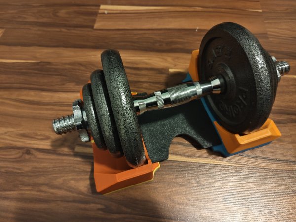 Kurzhantel Halterung / Auflage Dumbbell holder / support