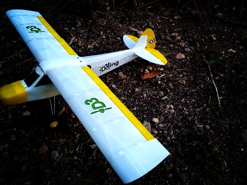 D3LING PIPER PA 18 SUPERCUB STOL Avion