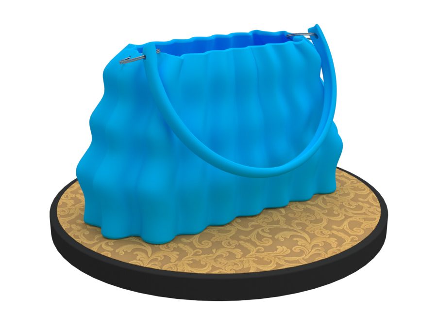 WaveShape Clutch: Stylish Accessory Inspired by the Sea