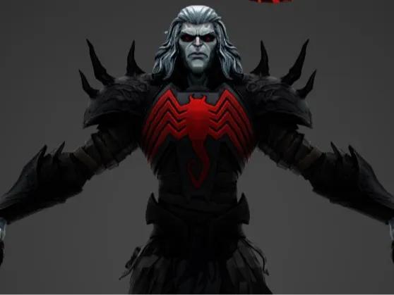 Marvel Knull Knight Armor Cosplay costume with Sword