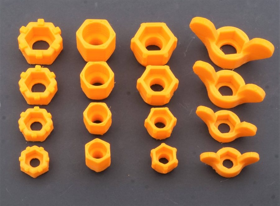 Handles for M7 to M12 bolts and screws