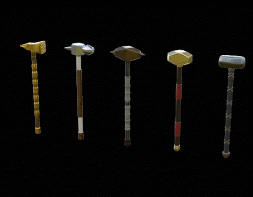 Detailed Mace collection