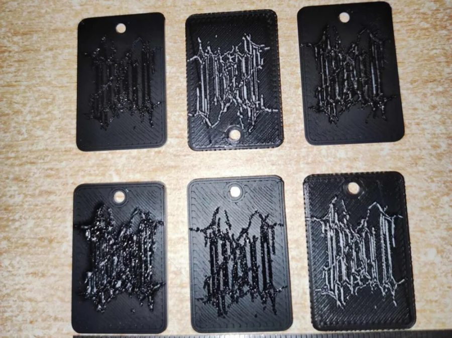 Customizable tags for laser engraving