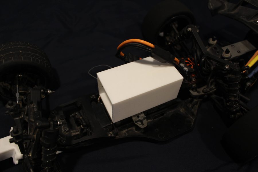 Spectrum 3s lipo battery holder Upgrade for ECX amp mt