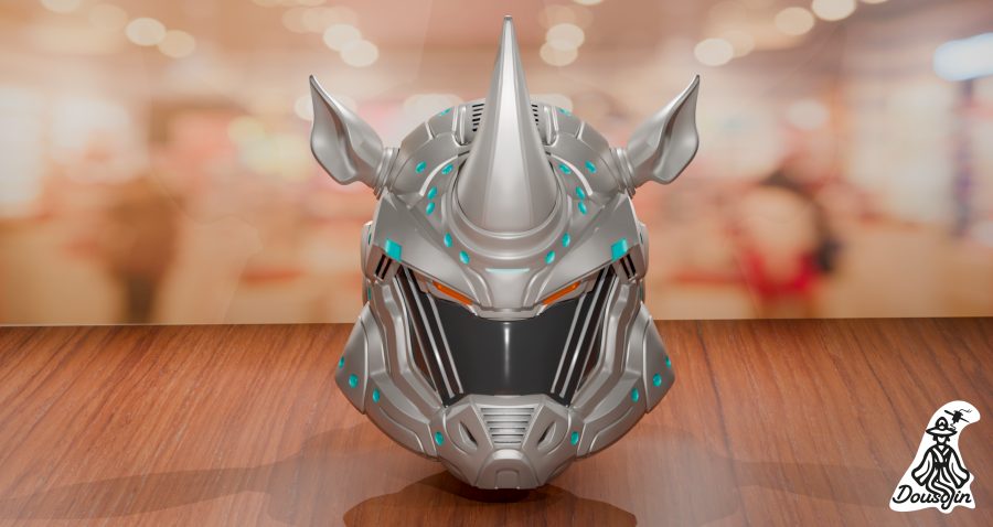 Cyber Rhino FullMask – Spiderman Villain Inspired