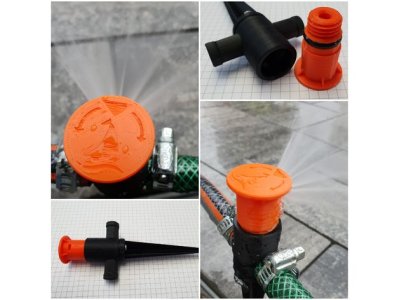 Garden Irrigation Spray System - Garten Bewässerung System