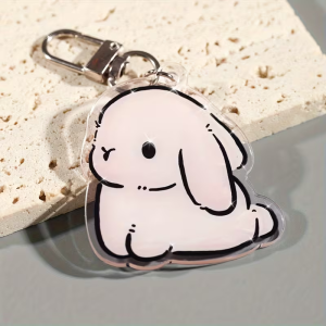 Cute Bunny  Keychain pendant