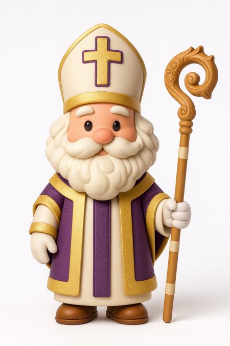 Nikolaus Minifigure Xmas Decoration