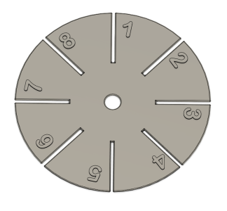 Kumihimo Friendship Bracelet Disk