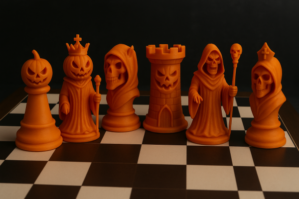 Halloween Chess set
