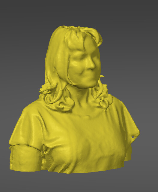 Sylvie 3D scan