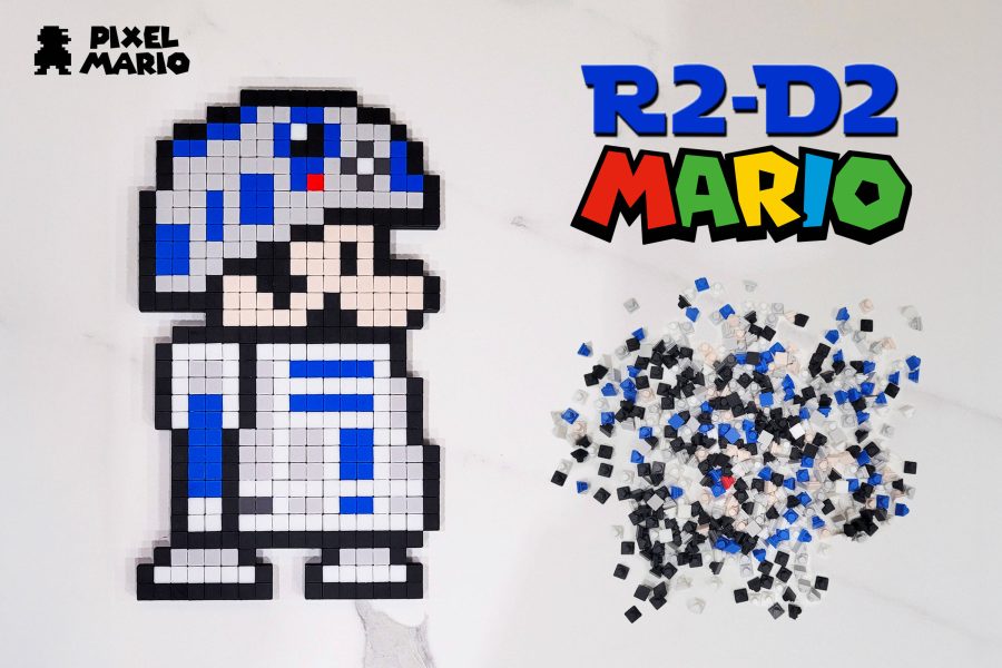 Pixel Mario – R2-D2 Edition