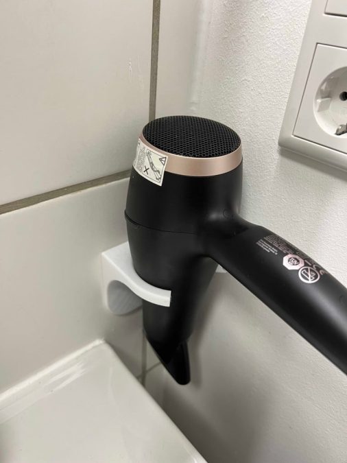 Fön Wandhalterung Hairdryer Wallmount