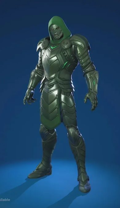 Fortnite Dr Doom Full Armor Fortnite Marvel Costume Cosplay