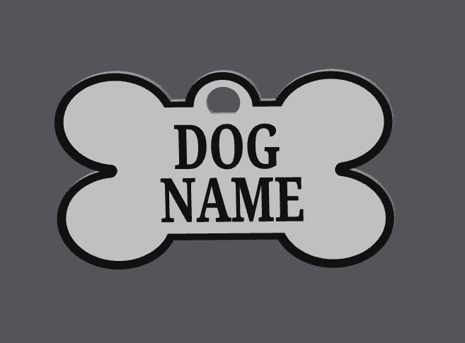 Keychain dog