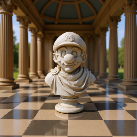 Mario – Roman Marble Bust