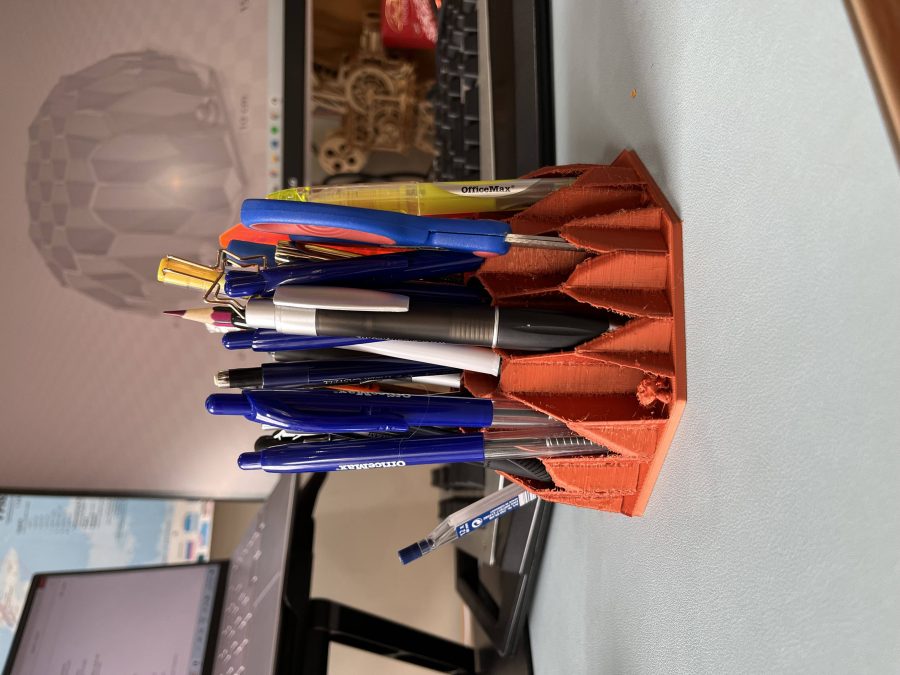 Hexagonal Pen Holder
