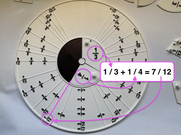 Fractions Learning Toy – Interactive Educational 3D Tool