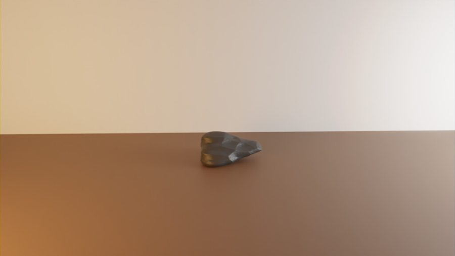 Aquarium / wargaming terrain rock #5