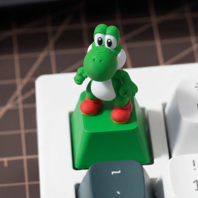 Yoshi Keycap – Super Mario