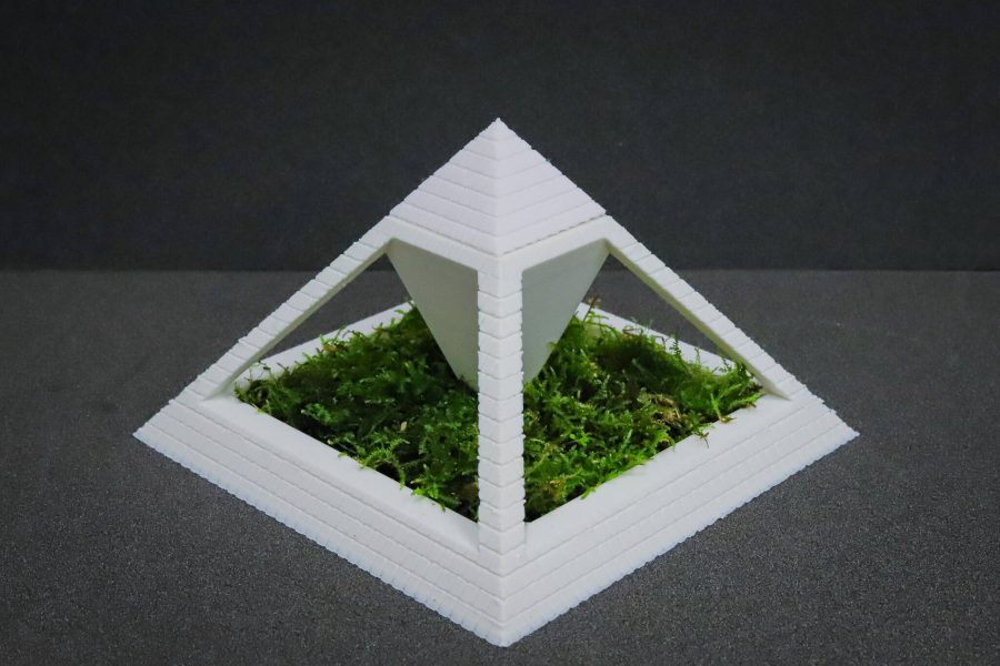 Planter of the Ancient Egyptian Pyramid