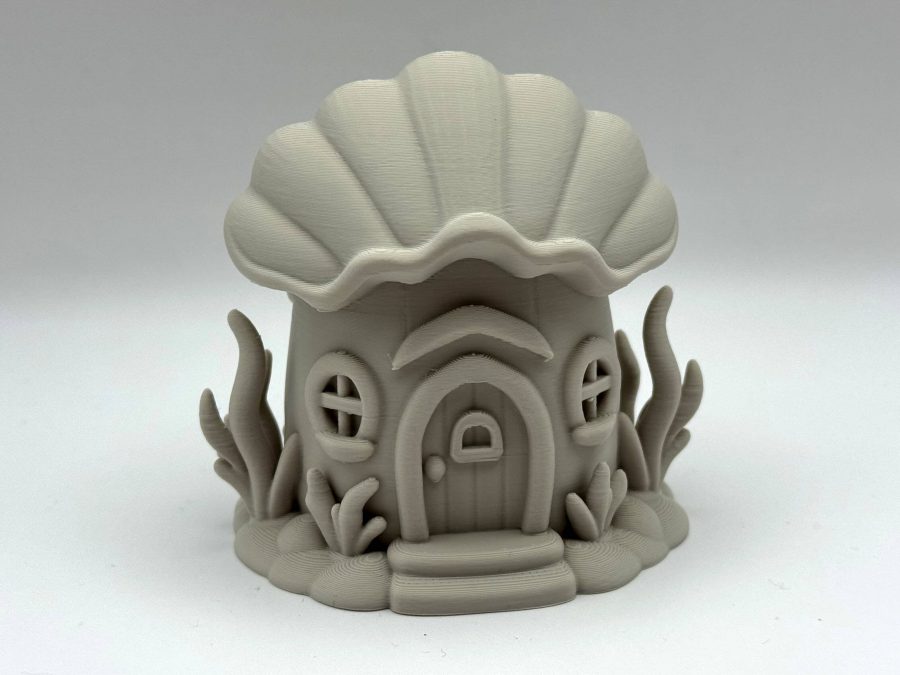 Clamshell Fairy House