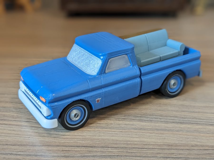 1964 Chevrolet C10 Pickup (Pinewood Derby Shell)