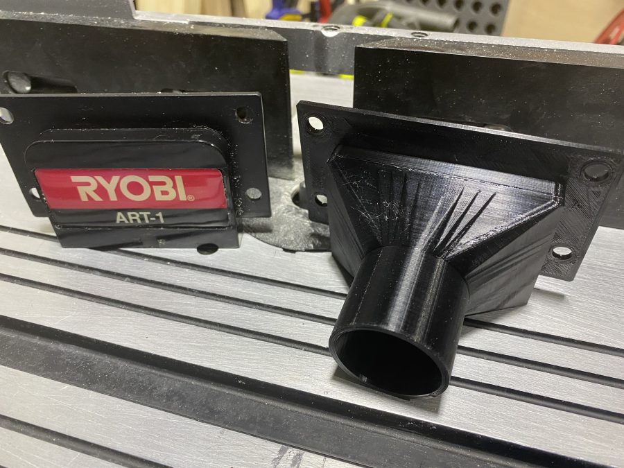 Ryobi (ART-1) Router Table Dust Extraction Port
