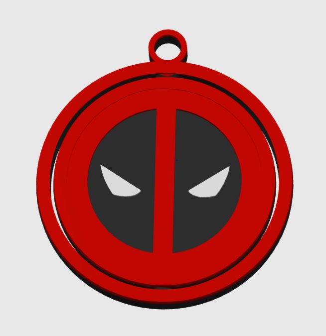 Deadpool Keychain