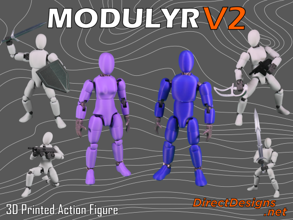 MODULYR V2 - Articulated Action Figure