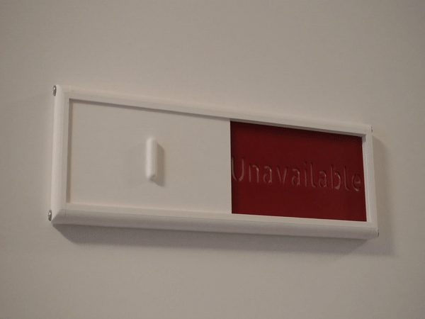 Available/ Busy Office Status Sign