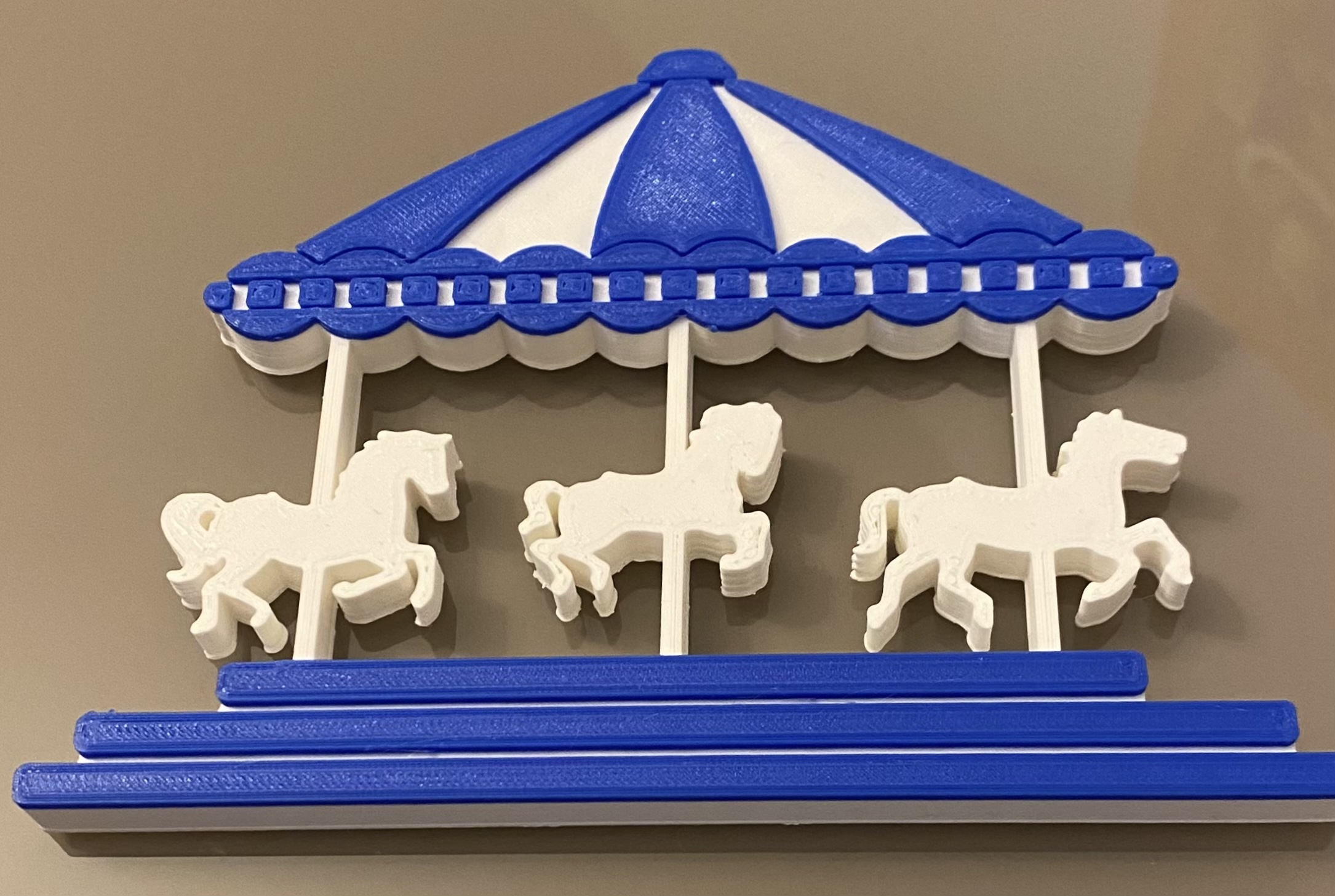Carousel Cake Decoration