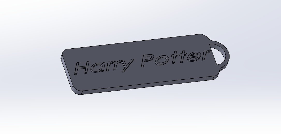 Harry Potter key ring