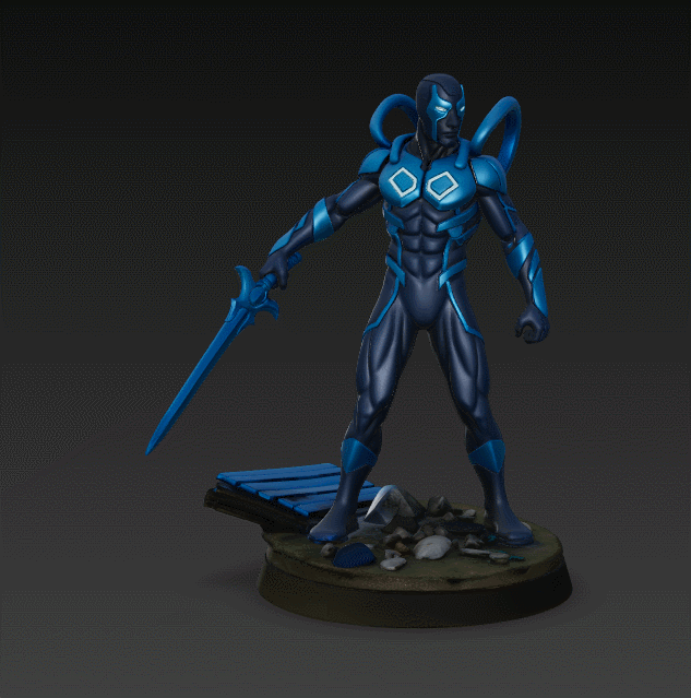 FIGURA SUPERHEROES Blue Beetle (COMIC DC)