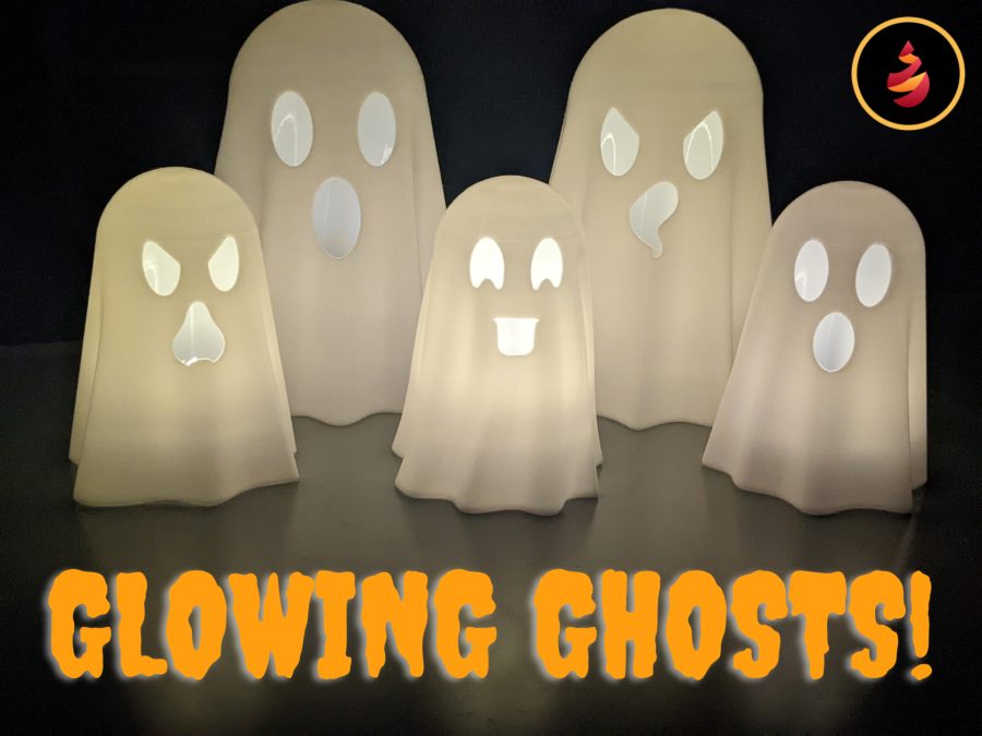 Glowing Ghosts!