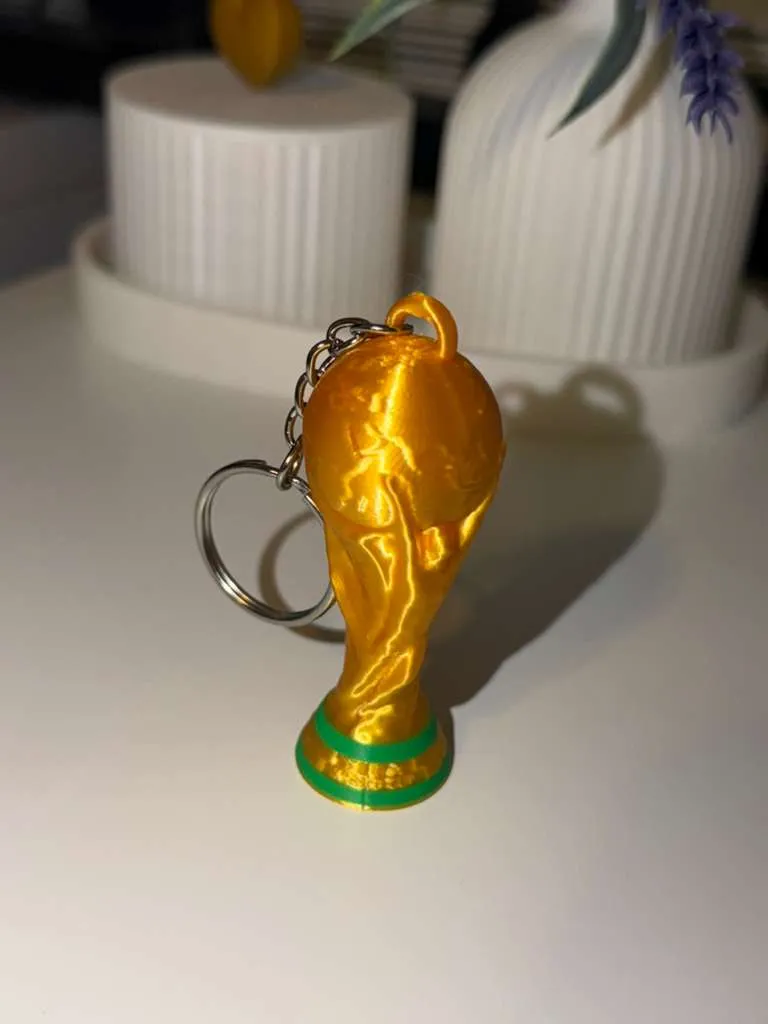 World Cup FIFA Trophy Keychain