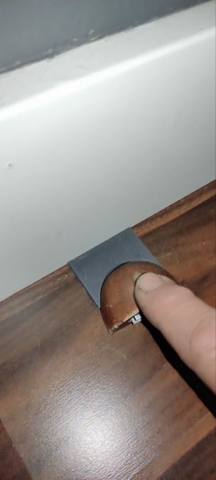 Rear door support.