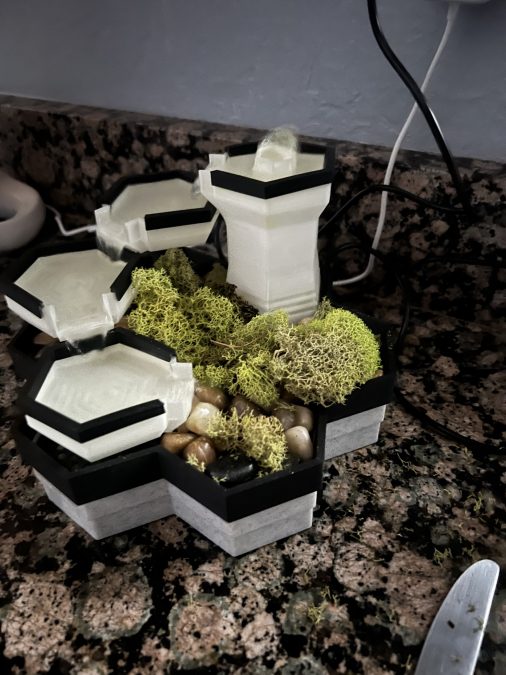 Plateau Cap for Modular Fountain